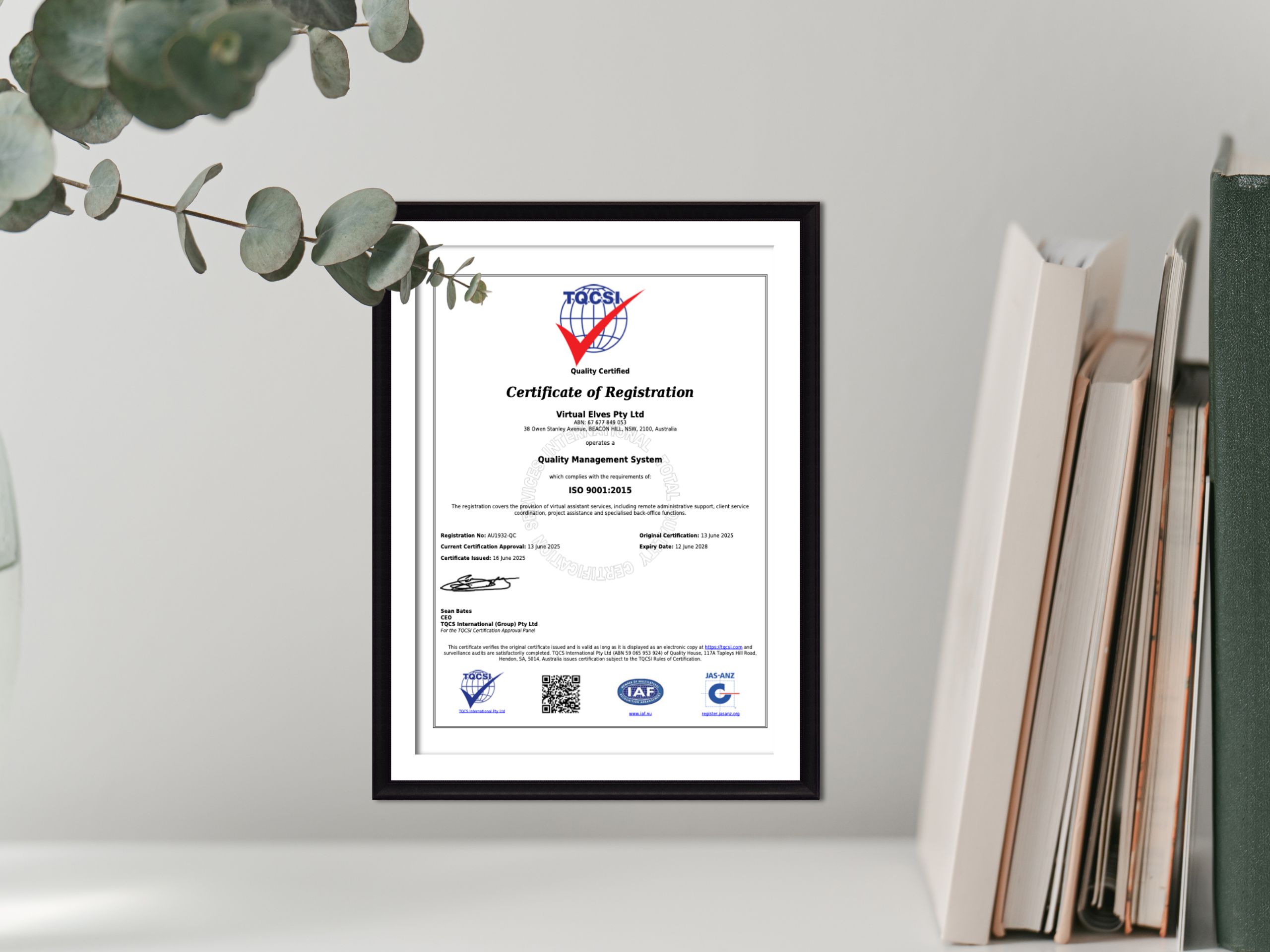 ISO 9001:2015, virtual assistant, va, virtual assistant agency, ISO 9001